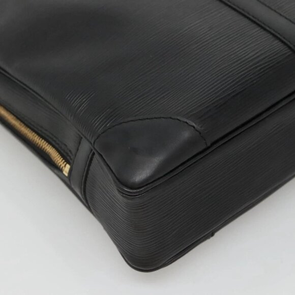 LOUIS VUITTON Epi Porte Documents Voyage Business Bag Black M54472 Auth ep9874 - Picture 3 of 16